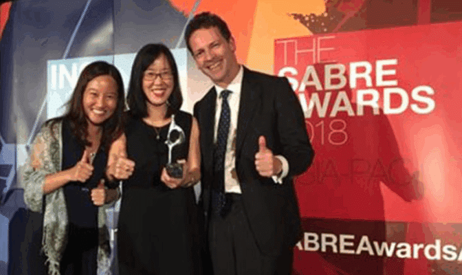 Klareco Communications Wins At Asia Pacific Sabre Awards 2018